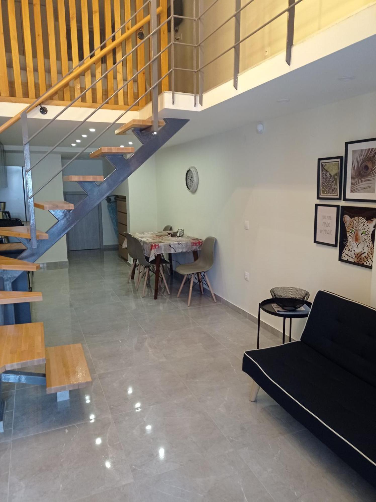 Minimal Two-Floor Apartment Thessaloniki Exterior foto